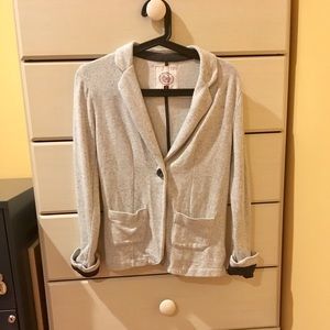 White Cotton Blazer